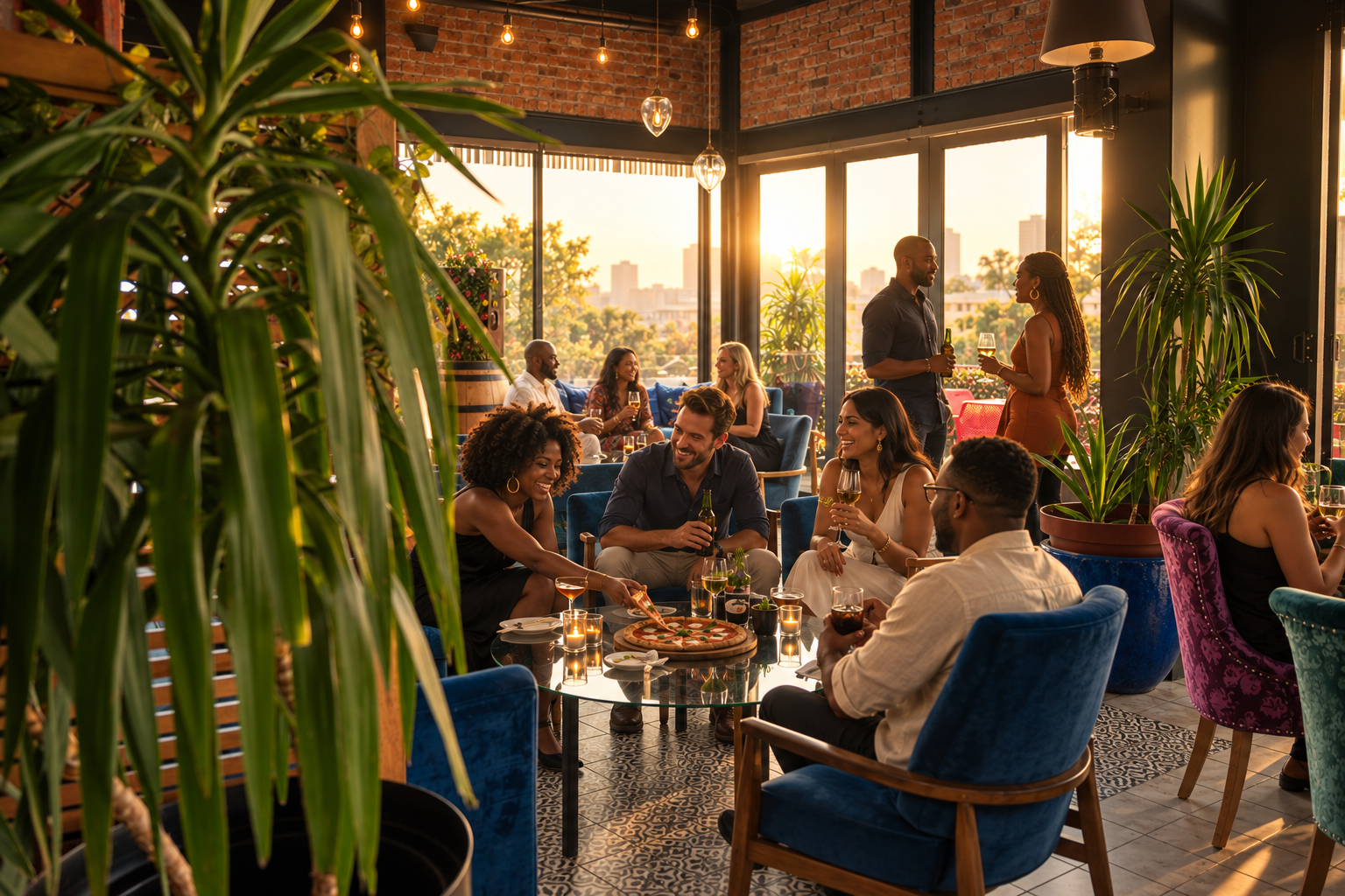 Private event room at Jozi Gin Morningside